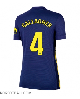 Billige Fotballdrakt Atletico Madrid Conor Gallagher #4 Replika Bortedrakt Dame 2025-26 Kortermet Billige Fotballdrakt Atletico Madrid Conor Gallagher #4 Replika Bortedrakt Dame 2025-26 Kortermet